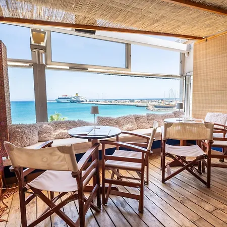 Ferienwohnung La Terrazza Sul Mare Rhodes City Exterior foto